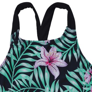 Maillot de bain une pièce pour femme, sublimation de haute qualité, anti-rides, respirant, écologique, séchage rapide - Product Image 4