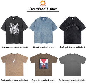 Camiseta de Manga Corta para Hombre, Cuello Redondo, Color Sólido, Talla Grande, 100% Algodón Tejido, Casual, Transpirable, Corte Regular - Product Image 5