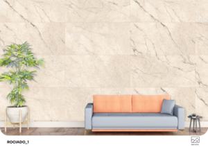 กระเบื้องพอร์ซเลนผิวเรียบกาวเหนียวพิเศษ ขนาด 600x1200 มม. กระเบื้องปูพื้นและผนังขนาดใหญ่ สำหรับใช้ภายในอาคาร - Product Image 4