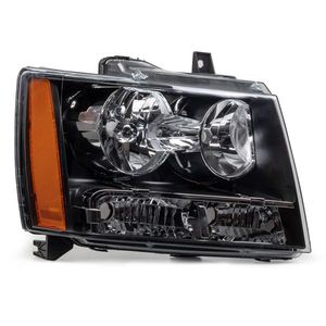 2007-2014 Chevy Avalanche Tahoe Suburban Headlamps Amber Corner Black LED Lights Fit for All Models - Product Image 3