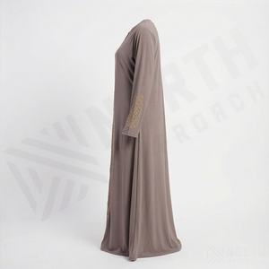 Abaya de Algodón Puro para Mujer, la Mejor Calidad, Últimos Diseños, Varios Colores Personalizados, Tela de Primera Calidad, Vestido Islámico Modesto - Product Image 3
