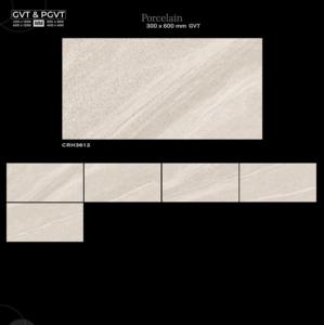 Carreaux de porcelaine effet marbre de qualité supérieure 300x600mm (12x24 pouces) GVT PGVT, qualité export, entretien zéro, revêtement mural commercial - Product Image 4