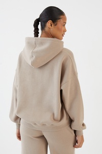 Sudadera con Capucha Oversize para Mujer al por Mayor, Estilo Casual de Manga Larga con Bolsillo Canguro, Ropa Deportiva Urbana - Product Image 2