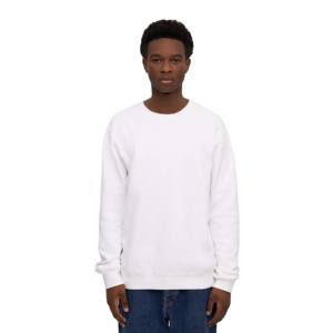 Nouveau sweat-shirt uni personnalisé à col rond, 100% coton molletonné, sweat-shirt uni unisexe pour homme - Product Image 1