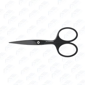 Lames laser ultra-affûtées, garantie 3 ans, ciseaux pour barbe, moustache et poils du nez, ciseaux à barbe, manches en acier inoxydable - Product Image 2