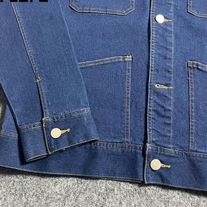 Chaqueta Vaquera Extra Grande Personalizada para Mujer, Ropa Exterior Informal de Moda Urbana con Etiqueta Privada, Producción OEM - Product Image 2