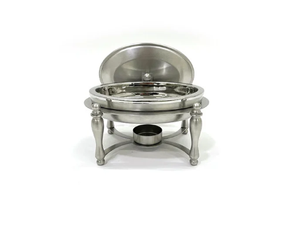 Heavy Duty Stainless Steel Buffet Chafer with Stand Hospitality Catering Essential High Quality <b>Food</b> Warmer Bulk Serving Dishes - Product Image 1