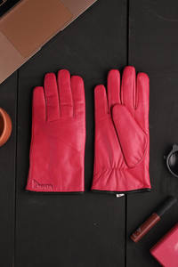 Gants de moto en cuir de qualité supérieure en gros, logo personnalisé, faible MOQ, marque privée, respirants, toutes saisons, pour la conduite d'aventure, pour hommes - Product Image 2