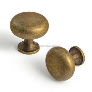 Boutons classiques en laiton adaptés aux meubles vintage, armoires, tiroirs, décoration intérieure intemporelle, amélioration de la décoration de la maison - Product Image 6