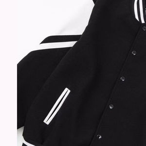 Men's Varsity Jacket Relaxed Fit Wool Letterman Jacket Custom Private Label OEM ODM Premium Fashion Streetwear - Product Image 4