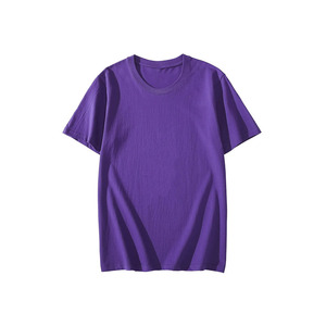 T-shirt à manches courtes en coton épais pour homme, tendance estivale, imprimé 3D, coupe ample, 100% coton - Product Image 3