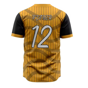Ensemble uniforme d'équipe de baseball personnalisé, maillot et pantalon en polyester respirant, vêtements de sport athlétiques pour les écoles et les clubs - Product Image 4