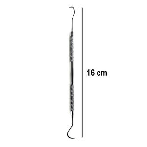 Raspador Dental Profesional de Doble Punta, Manual, de Acero Inoxidable, Instrumento de Higiene Reutilizable para Clínicas - Product Image 5