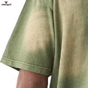 T-shirt Homme Personnalisé en Coton 100% Coupe Classique Délavé à l'Acide avec Logo, Tissu Satiné Lourd Décontracté Respirant et Unique – Vente en Gros - Product Image 6