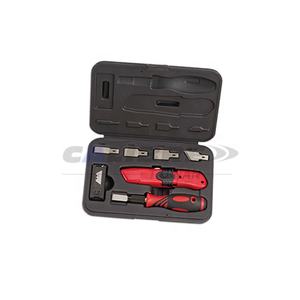 Juego de 27 piezas de cuchillos y raspadores para paneles de automóviles TAIWAN CALIBRE, herramienta de reparación de carrocerías, aleación de zinc y hoja SK-2, 1 año de garantía - Product Image 1