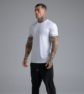 Camiseta Personalizada al por Mayor de Alta Calidad, Gruesa, Lisa, para Hombre, de Lujo, 100% Algodón, Talla Grande - Product Image 5