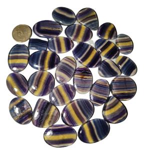 Cabochons de pierres précieuses en vrac Quartz arc-en-ciel naturel de haute qualité 20-45mm certifié tiers pour la fabrication de bijoux - Product Image 5