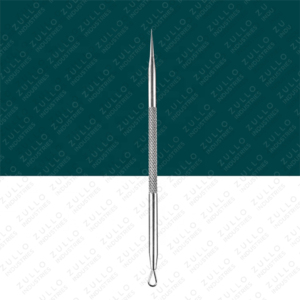 Professional 2 Piece Stainless Steel Acne Extractor Set Double Ended Blackhead Remover <b>Tools</b> with Storage <b>Case</b> - Product Image 2
