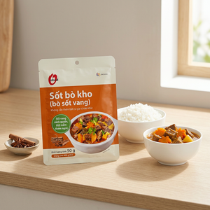 Sauce pour ragoût de bœuf O'food 50g - Marinade prête à l'emploi, condiment de haute qualité pour la cuisine - Vente en gros, durée de conservation 12 mois - Product Image 4