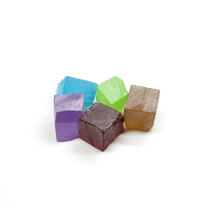 Pierres brutes de saphir jaune, bleu, rose et émeraude verte, cultivées en laboratoire, en vrac, pour la lapidaire nano, vente en gros - Product Image 2