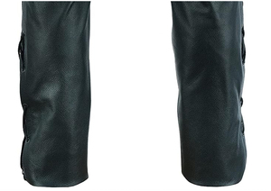 New Stylish Unisex Motorbike Leather Pants Windproof Winter Comfortable Design Touring Outdoor Wear Ankle Length - Product Image 4