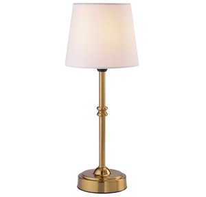 Gold <b>Table</b> Lamp Metal Base <b>Table</b> Lamp Fabric Shade Lamp Decorative <b>Table</b> Lamp Modern <b>Table</b> Lamp <b>Bedside</b> <b>Table</b> Lamp - Product Image 6