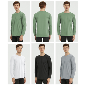 T-shirt/Blouse Personnalisé Léger, Élastique, Respirant et à Séchage Rapide pour Hommes – Vêtement de Sport Printemps/Automne - Product Image 2