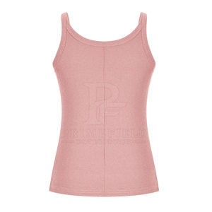 Camiseta sin mangas de punto casual para mujer, tejido de spandex/poliéster, ligera, transpirable, de secado rápido y ecológica - Product Image 4