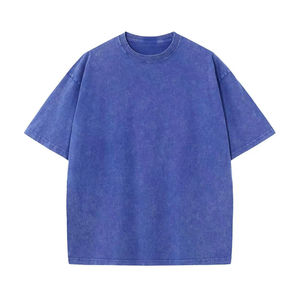 Camiseta de Punto para Hombre KIVOTECH, Lavada con Ácido, 100% Algodón, Ecológica, de Alta Calidad, en Oferta, Personalizable para Venta en Línea - Product Image 5