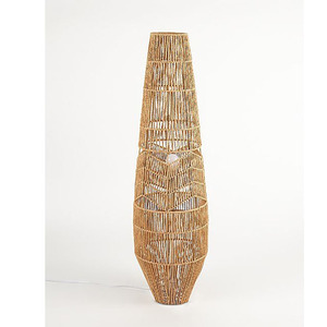 Unique Floor Lamp Customized Designs Creative Vintage Rattan <b>Standing</b> Lamp for Living Room Bed Room from Vietnam Factory - Product Image 6