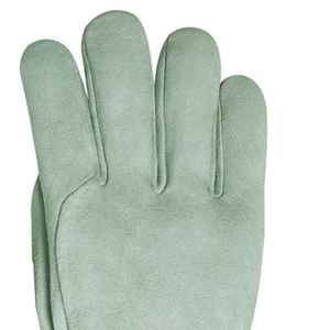 Leather Safety <b>Driver</b> <b>Gloves</b> Full Smooth Texture Elastic Wristband Anti Slip Durable General Purpose Powder Free Silicone Free - Product Image 6