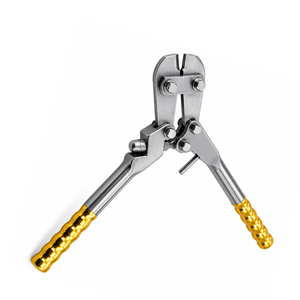 Coupe-épingles à double action, instrument chirurgical orthopédique pour la coupe précise des épingles chirurgicales, des fils et des petits métaux - Product Image 1