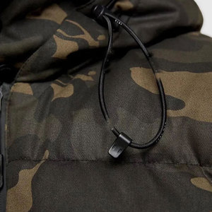Chaqueta Puffer de Invierno con Cremallera Completa y Logotipo Personalizado, Cuello Alto, Logotipo Frontal, Estilo Urbano, Venta al por Mayor, Fabricada en Fábrica, Moda Masculina, Venta Online - Product Image 6