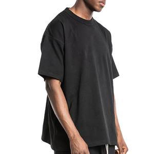 Camisetas de Manga Corta para Hombre, Cuello Redondo, Tejido Grueso, Absorben la Humedad, Camisetas Casuales - Product Image 2