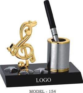 Musical Metal Corporate Desktop Gift Elegant Singing Office Ornament Vibrant Workspace Accessory For Professional Ambiance - Product Image 3