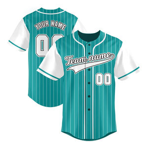 Maillot de baseball unisexe de haute qualité avec logo personnalisé imprimé, manches courtes, grandes tailles, vente en gros, prix abordable, vêtements de sport - Product Image 1