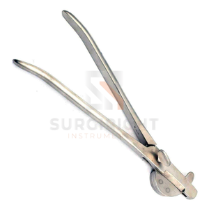 Émasculateur blanc en acier inoxydable de taille personnalisée, instrument de castration vétérinaire pour grands animaux, instrument chirurgical certifié CE - Product Image 3
