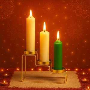 Luxury Premium Unique Wedding Candelabra <b>Candle</b> Holder Decorative Metal <b>Candle</b> Stand for Home Dinner Party Formal At <b>Cheap</b> Price - Product Image 6