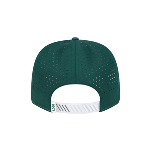 Gorra de Golf Transpirable de Dos Tonos con Logotipo de Parche de Goma Personalizado, de Secado Rápido, Impermeable, de 6 Paneles, con Cierre a Presión - Product Image 4