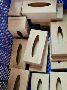 กล่องใส่กระดาษทิชชูไม้ไผ่พร้อมโลโก้สั่งทำ กล่องใส่กระดาษทิชชูไม้ สำหรับตกแต่งบ้าน ขายส่ง ห้องน้ำ ห้องนั่งเล่น อุปกรณ์โรงแรม - Product Image 5