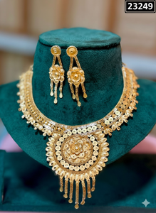 Conjunto de Joyería de Latón Chapado en Rodio con Circonitas, Estilo Africano Inspirado en la India, para Mujer, Vintage, Aniversario, Mejor Compra 2024 - Product Image 6