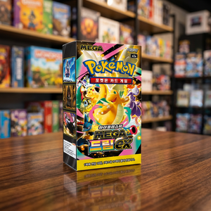 Boîte de boosters TCG Mega Dream édition coréenne scellée, jeu de cartes à collectionner pour collectionneurs, cartes rares et vente en gros - Product Image 2