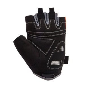 Custom Leather Half Finger Gym Fitness <b>Gloves</b> with Non-Slip Palm for Unisex Use Outdoor Sports & Training Custom Logo Option - Product Image 3