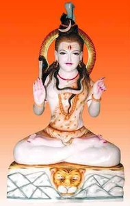<b>Marble</b> Shiva God Statue High Class Export Packing Custom Outdoor Decorative <b>Large</b> Top White <b>Marble</b> For Temple Decoration Purpose - Product Image 3