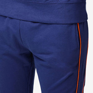 Ensemble survêtement homme personnalisé avec logo – Nouveau design respirant en polaire, sweat à capuche zippé et short de jogging XL Plus imprimé pour l'hiver - Product Image 4