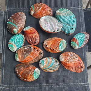 Coquille d'ormeau naturelle polie, matériau artisanal écologique de forme unique du Vietnam pour la décoration intérieure et les créations faites à la main - Product Image 6