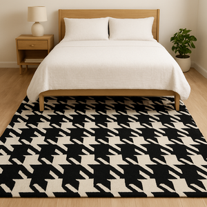 Hand Tufted Solid Color Rug 100 Percent New Zealand Wool Cut Pile Modern Luxury Non-slip Picnic Area <b>Carpet</b> - Product Image 1
