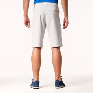Pantalones Cortos Cargo Oxford Gris Claro para Hombre, Cintura Media, Cierre de Botones, Secado Rápido, Estilo Casual con Logotipo Frontal y Bolsillos - Product Image 5