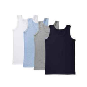 Bodybuilding OEM Compression Muscle Gym Fitness <b>Vest</b> <b>Men's</b> Fitness Knit <b>Ribbed</b> Cotton <b>Vest</b> - Product Image 1
