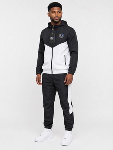 Conjunto Deportivo de 2 Piezas, Chaqueta Cortavientos Holgada y Transpirable de Nailon Regular OEM, con Logotipo Personalizado, Estampado Sólido para Invierno - Product Image 3